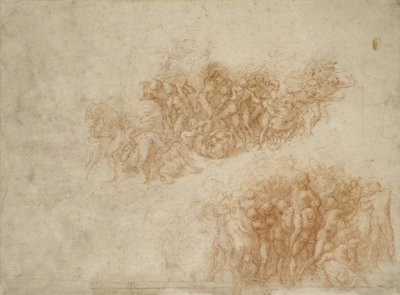 The Worship of the Brazen Serpent, c.1530 by Michelangelo Buonarroti